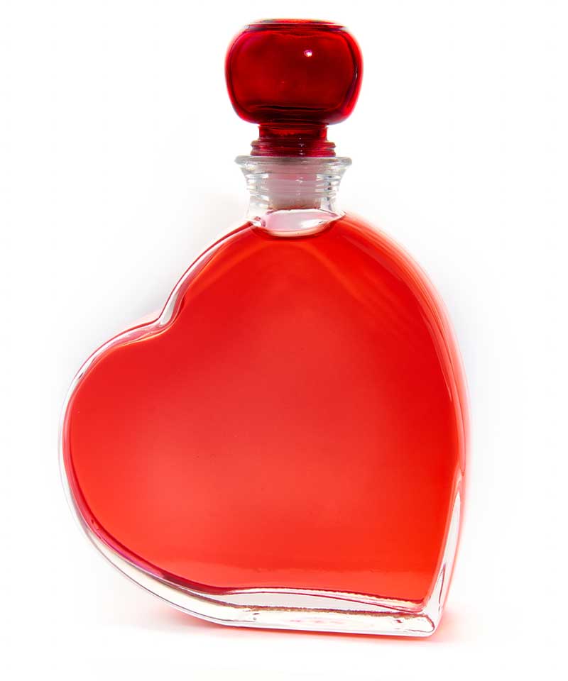 Passion Heart with Blood Orange Vodka
