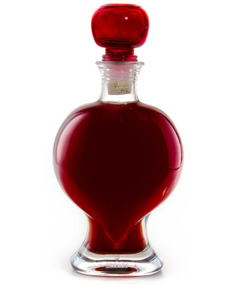Heart Decanter with Sour Cherry Vodka