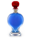 Heart Decanter with Violet Gin