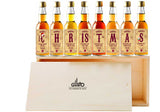 Christmas Gift Ideas - Whisky Tasting Gift Set - Regions of Scotland - Ireland - USA - In Presentation Box - Pack of 8 - 46%