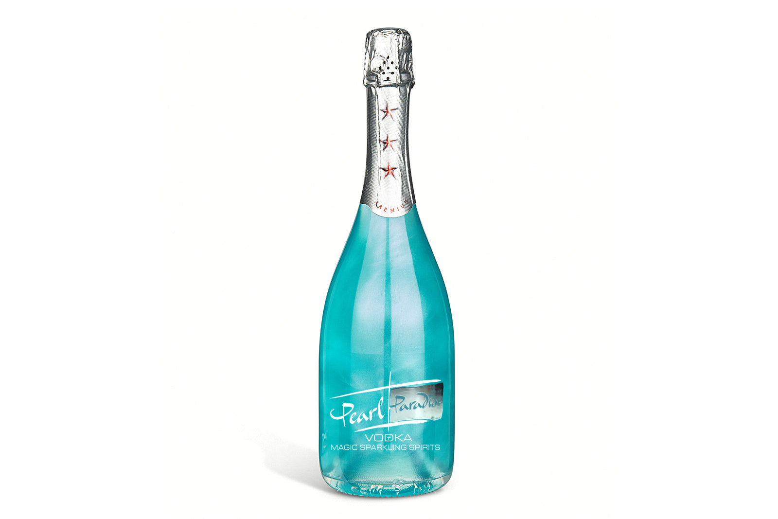 Shimmering & Colour Changing Sparkling Blue Vodka Gift - Pearl Paradise 700ml - 17.5%