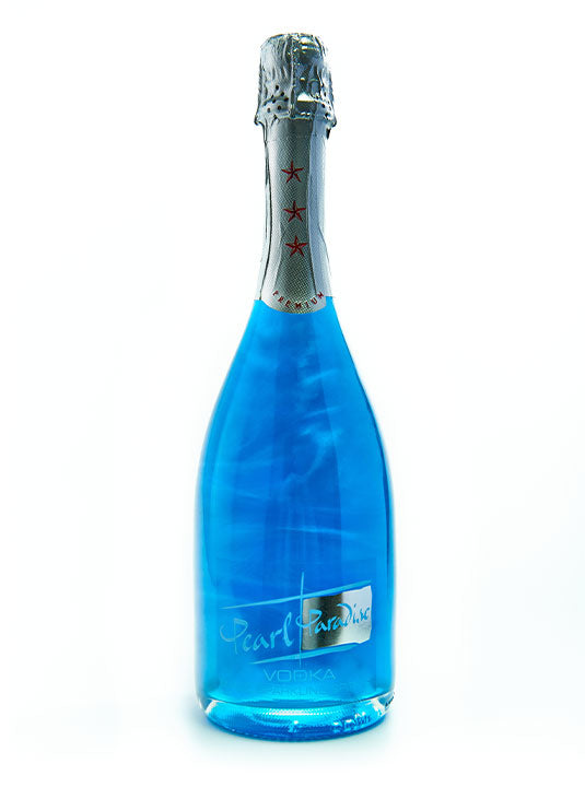 Shimmering & Colour Changing Sparkling Blue Vodka Gift - Pearl Paradise 700ml - 17.5%