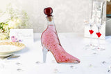 Pink Vodka Gift with Edible 22 carat gold flakes in Lady Shoe 350ml