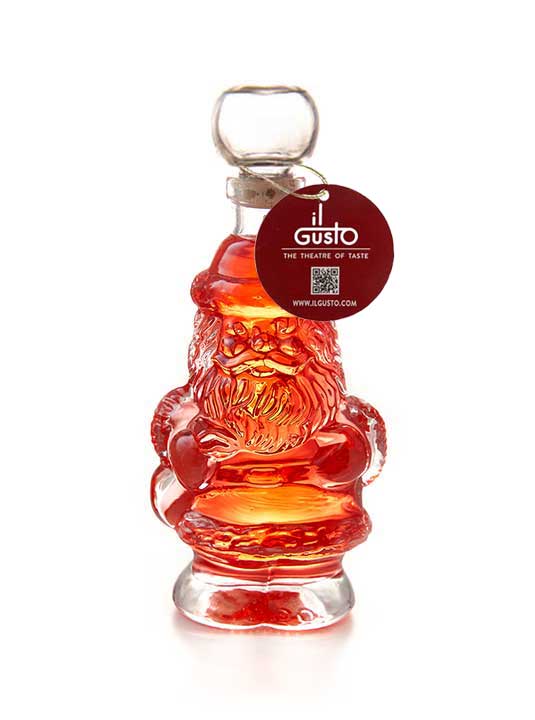 Blood Orange Vodka in Santa Shaped Glass Bottle - 100ML - 18%vol