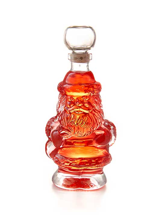 Blood Orange Vodka in Santa Shaped Glass Bottle - 100ML - 18%vol