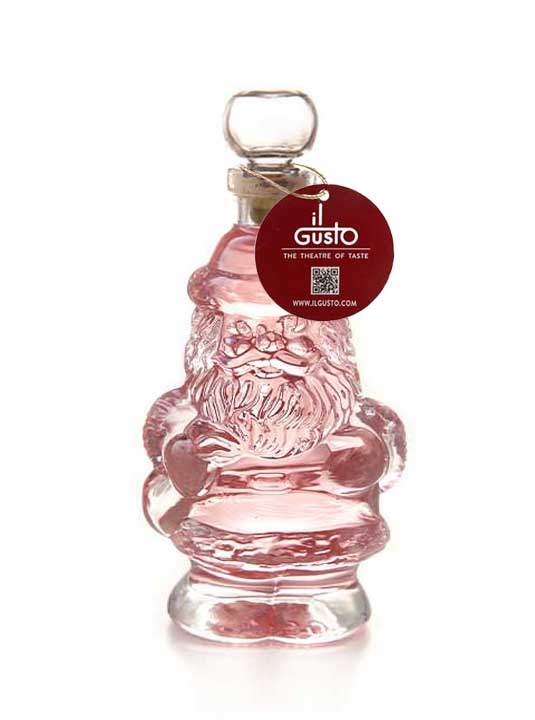 Pink Gin in Santa Shaped Glass Bottle - 100ML - 40%Vol