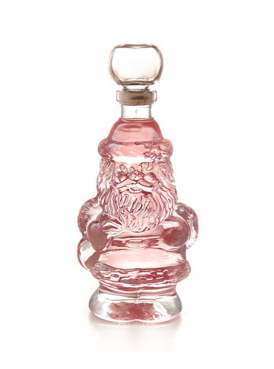 Pink Vodka in Santa Shaped Glass Bottle - 100ML - 37.5%vol