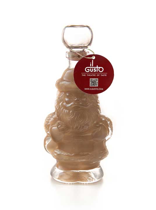 Salted Caramel Liqueur in Santa Shaped Glass Bottle - 100ML - 17%Vol