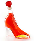 Valentines Day Gift Lady Shoe with Blood Orange Vodka