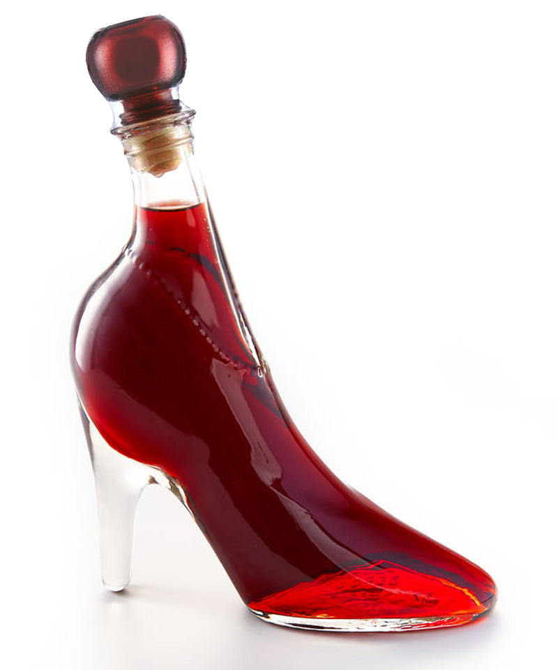 Valentine's Day Gift Lady Shoe with Sour Cherry Vodka
