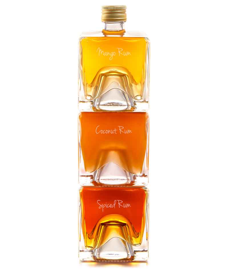 Rum Tower Gift Set - Mango Rum | Coconut Rum | Spiced Rum