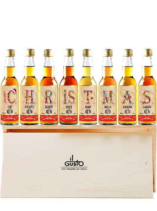 Christmas Gift - Tasting Rum Set 40ml each - Pack of 8 – IL GUSTO UK